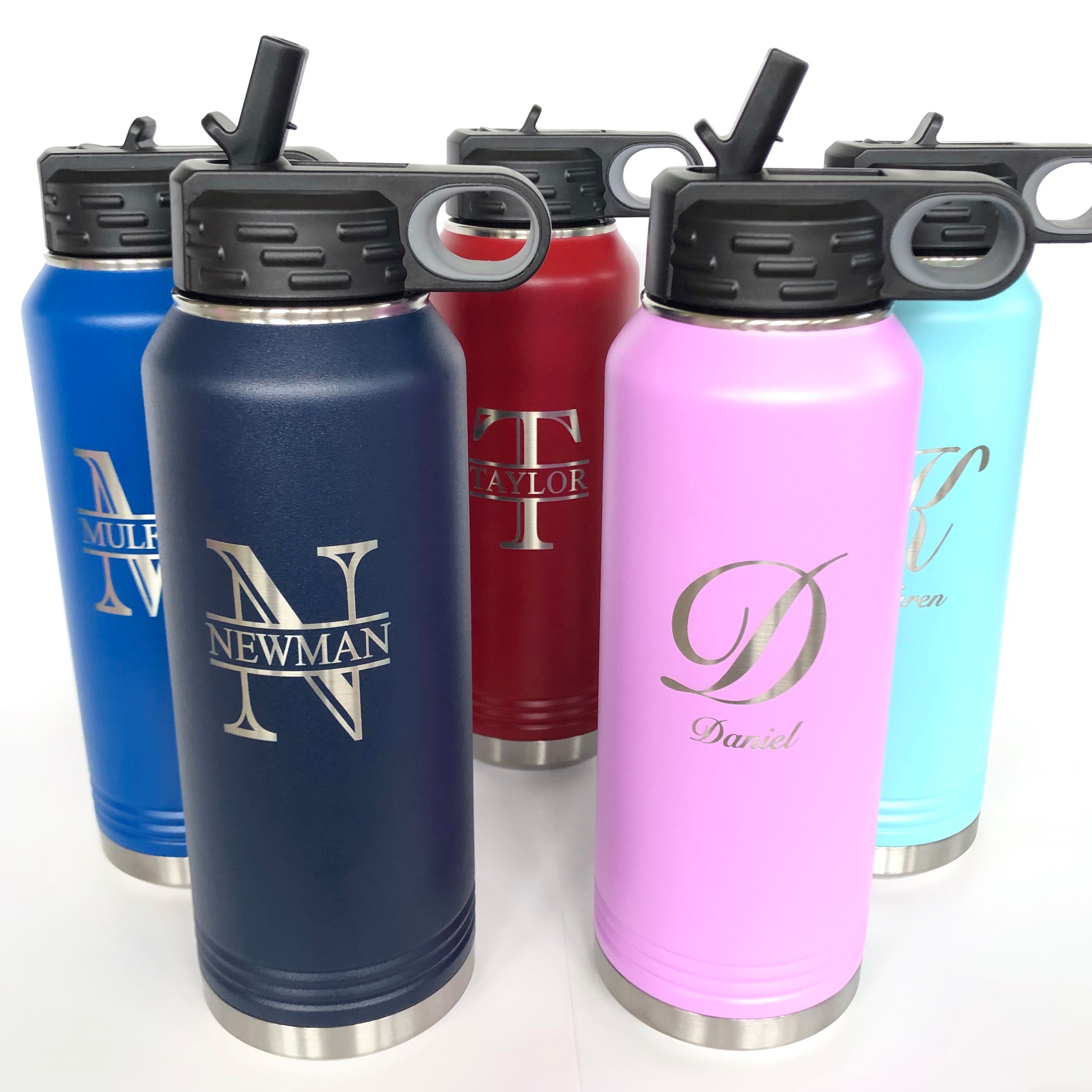 Custom S'well Laser Engraved 17 oz. Satin Insulated Water Bottle - Design Water  Bottles Online at
